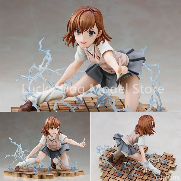 

Union Creative Original:Toaru Kagaku no Railgun T Mikoto Misaka PVC Action Figure Anime Model Toys Collection Doll Gift
