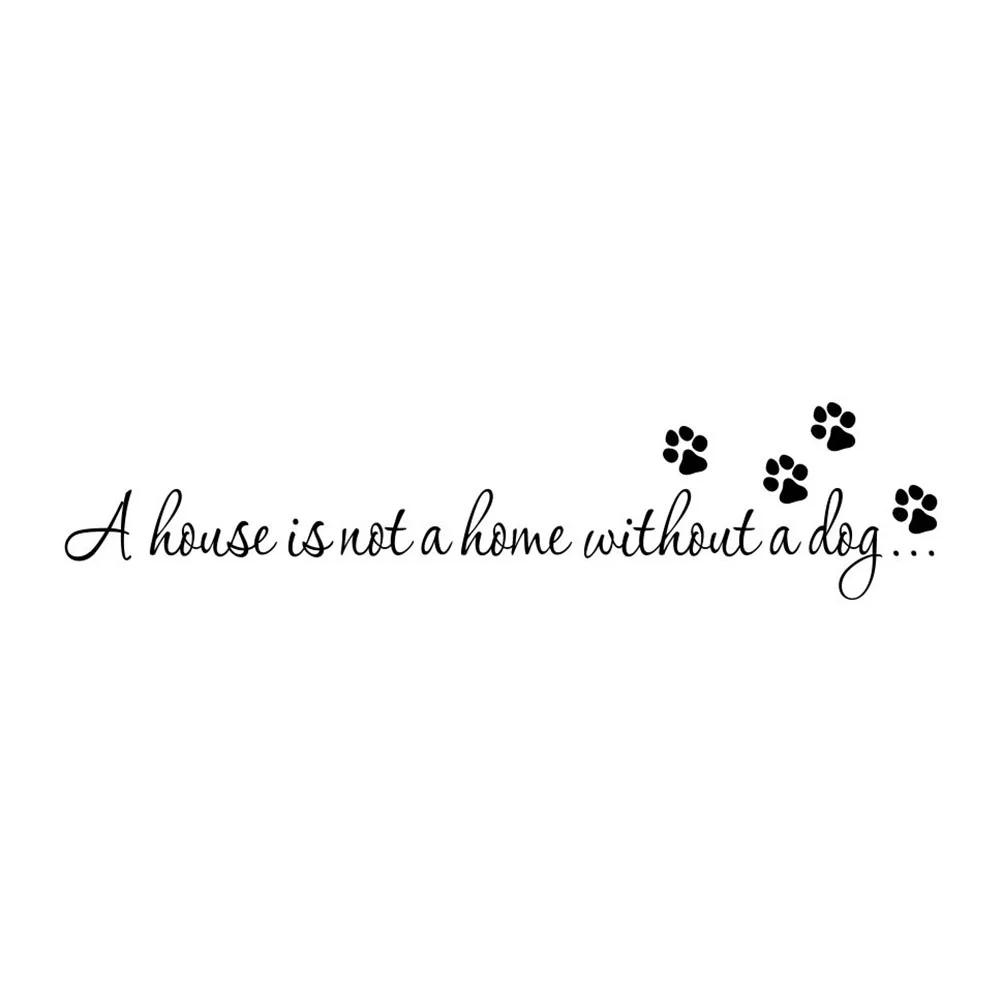 

1 Pc Dog Sticker Sturdy Professional Prime Dog Sticker for Living Room Bedroom Wall