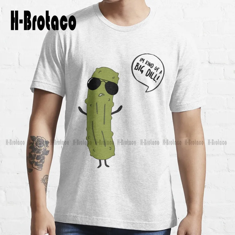 

I'M Kind Of A Big Dill T-Shirt Vintage Shirt Custom Aldult Teen Unisex Digital Printing Tee Shirts Xs-5Xl Breathable Cotton New