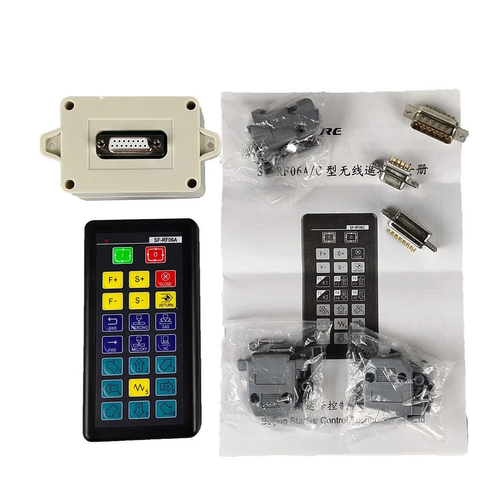 Wireless remote control SF-RF06A for SF-2300S/SF-2310S/SF-2100C/SF2100S/C-QG flame plasma cutting machine CNC system