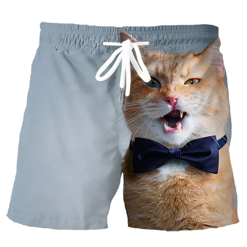 Шорты мужские пляжные с 3D-принтом шорты для отдыха и спорта фитнеса