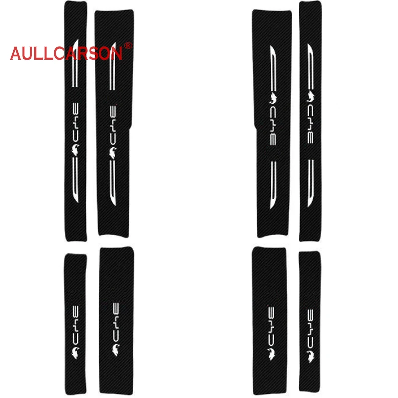 Кожаные наклейки на порог автомобильной двери для BYD Dolphin EV 2024 2023 защитная