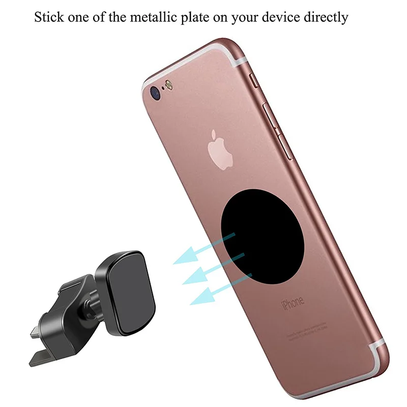 

Universal Magnetic Cellphone Car Holder Air Vent Outlet CD Slot Mount Clip for Mobile Phone Holder ABS Mount Support Accessories