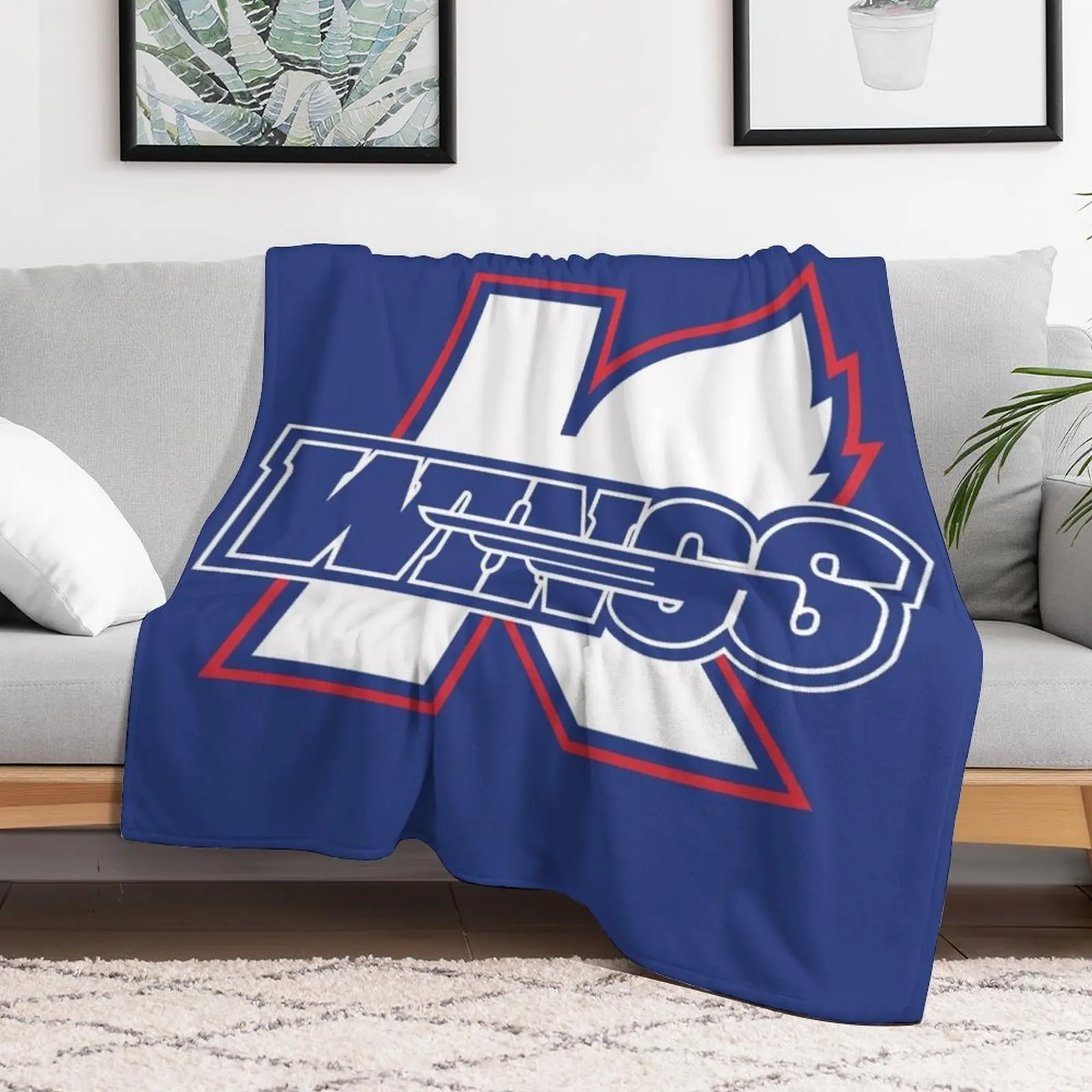 Kalamazoo Wings Мерч Плед Декоративные Кровати Дизайнерские теплые зимние одеяла