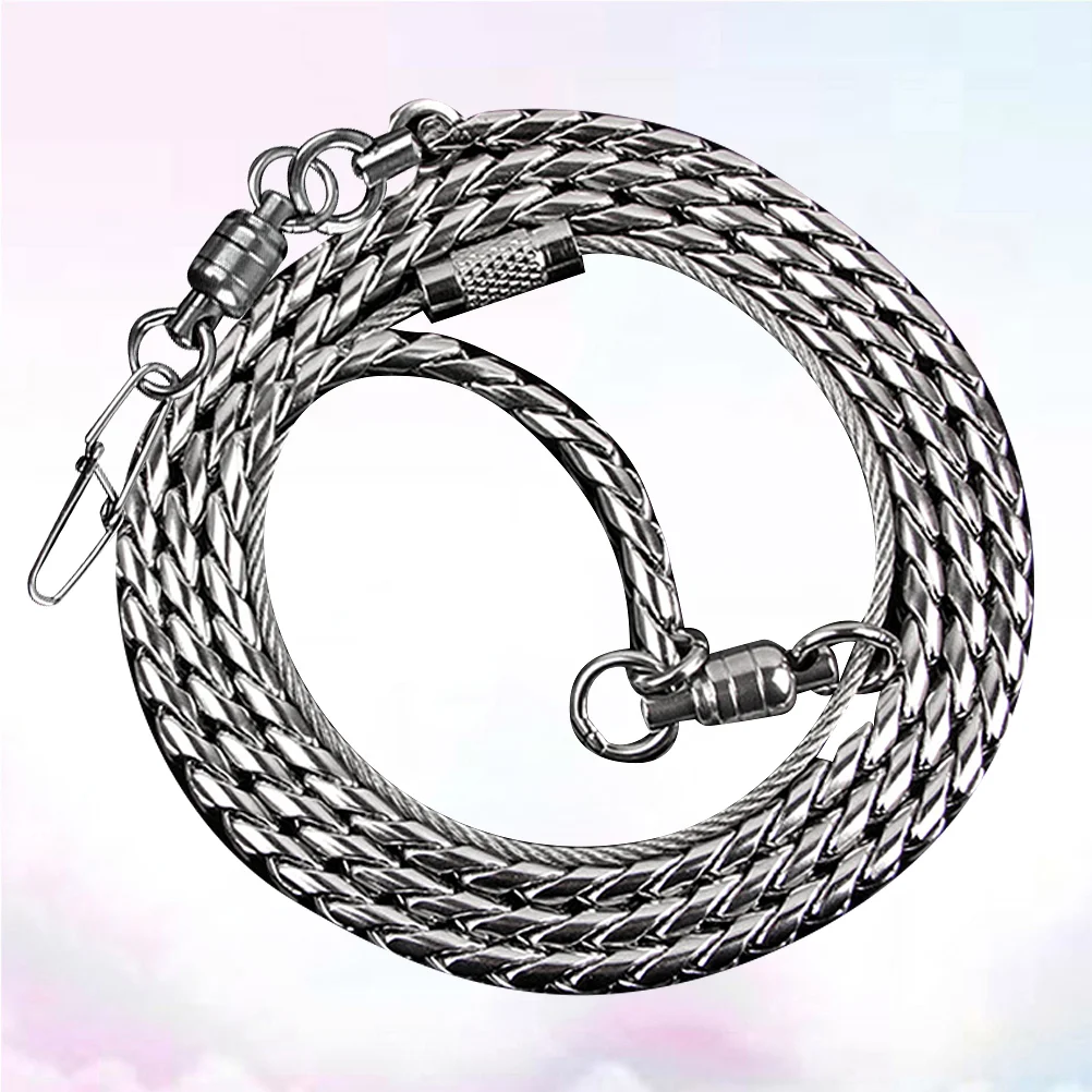 

Bird Leash Stainless Steel Chain Anti- Off Anklet Ring Parrot Harness Leash for Birds Cockatiels Parrot Parrots Supplies