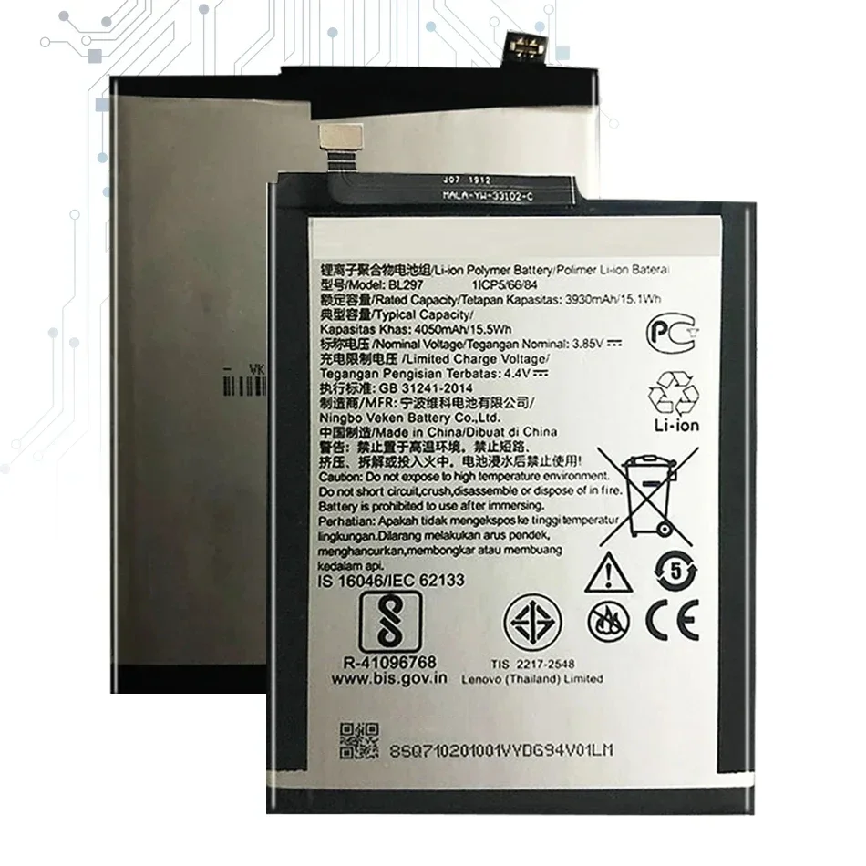 BL295 BL297 BL299 BL303 аккумулятор для Lenovo K5S L38031 K5 Pro L38111 L38041 Z6 Lite 6 3 дюйма Z5s L78071 сотовый