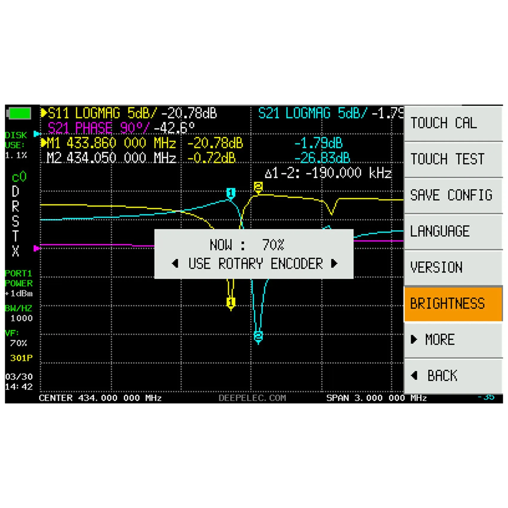Новинка 2022 NanoVNA DeepVNA SWR Meter VHF UHF анализатор антенны 4 3 дюймов IPS LCD + металлическая