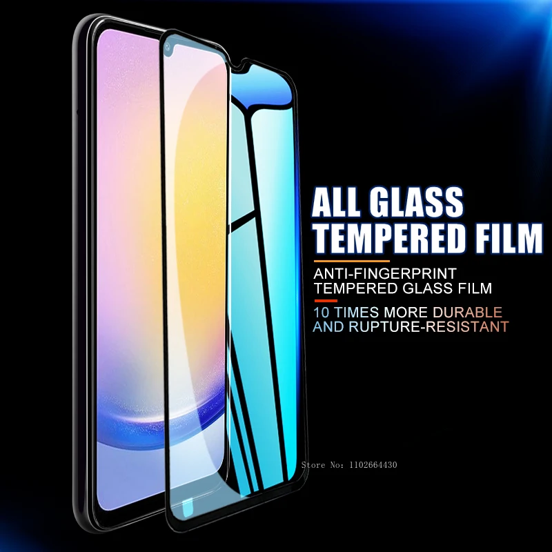 4 шт. Защитное стекло для Samsung Galaxy A05 A15 A25 A35 A55 закаленное защитное экрана S23 FE S24 Plus