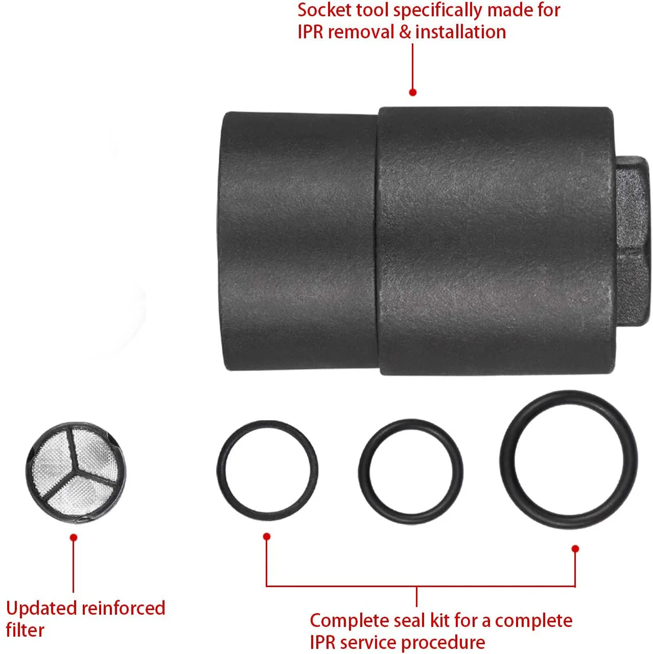 Патрон клапана 6 0 IPR с уплотнительным комплектом для 2003-2010 Ford 6.0L Powerstroke F250 F350