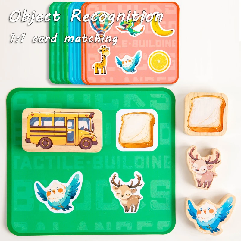 Деревянные сенсорные игрушки Tlewj 3 в 1