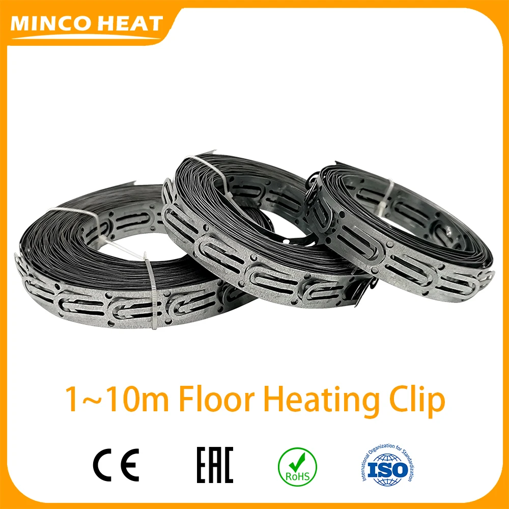 

Minco Heat Зажимы для нагревательного кабеля из оцинкованной стали