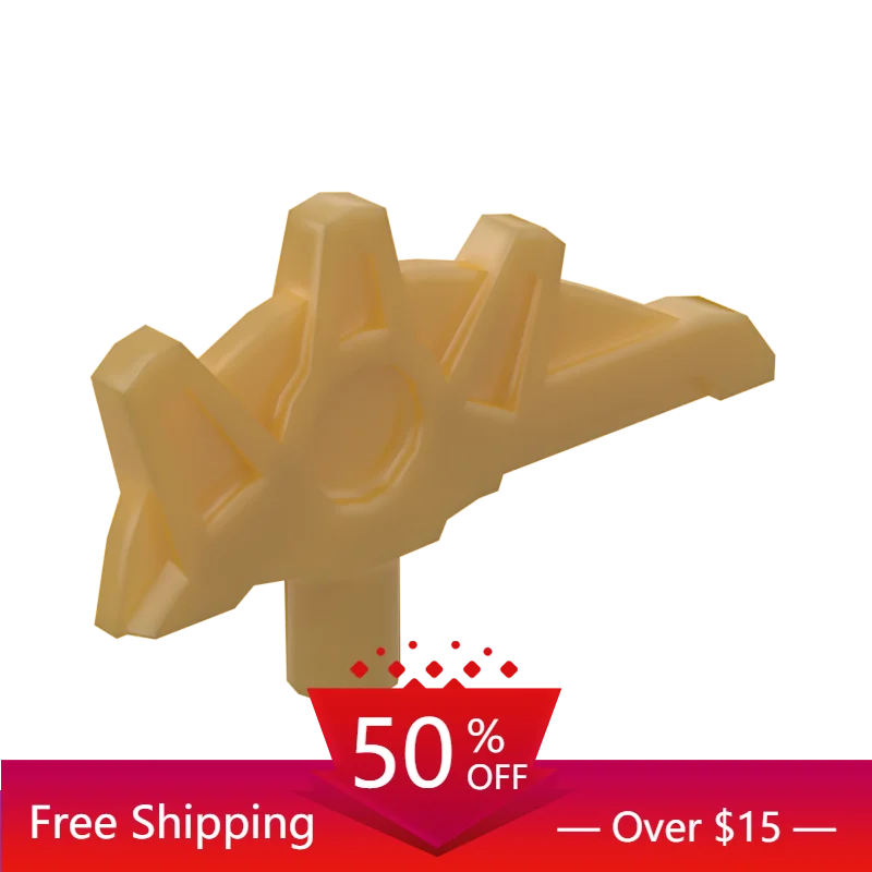 

10 шт., Детский конструктор с тремя/заостренными зубьями