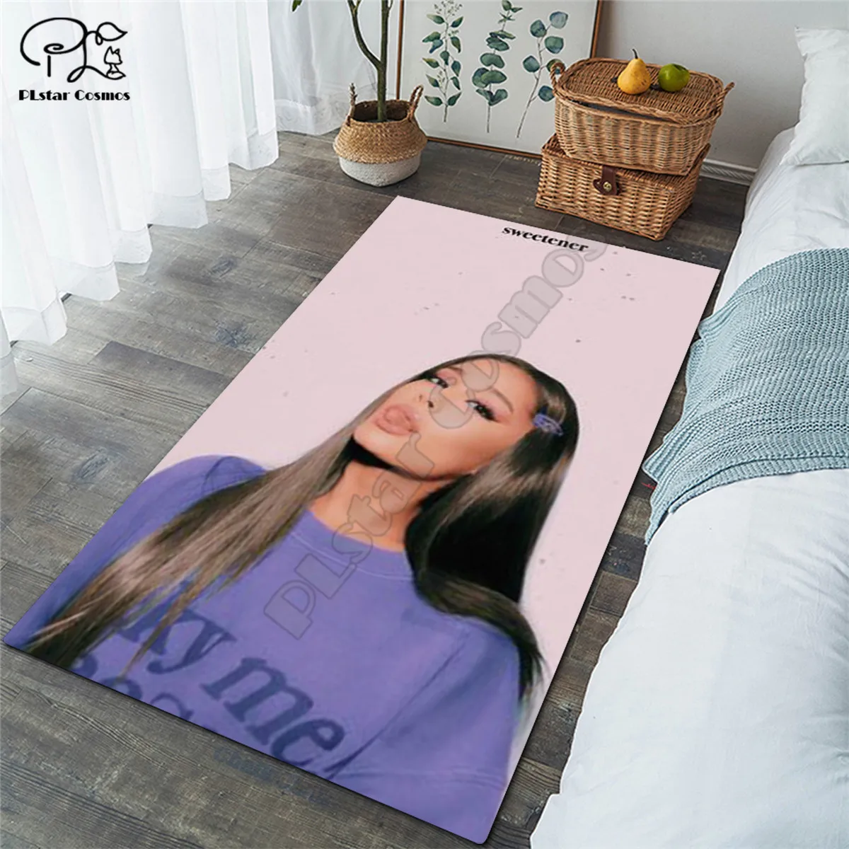 

Коврик Ariana Grand квадратный нескользящий, 3D нескользящий, для столовой, гостиной, спальни, стиль 05