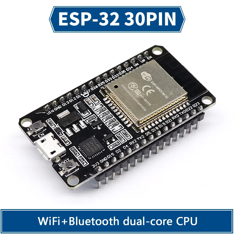 

ESP-32 30PIN development board WIFI+Bluetooth 2 in 1 dual-core CPU low power consumption ESP32 ESP-32S