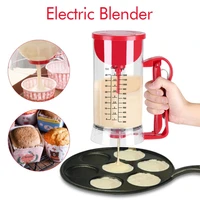 batter beater with dispenser clear scale electric pastry mixer diy cookie chocolate cream stirrer gadgets baking tools gifts