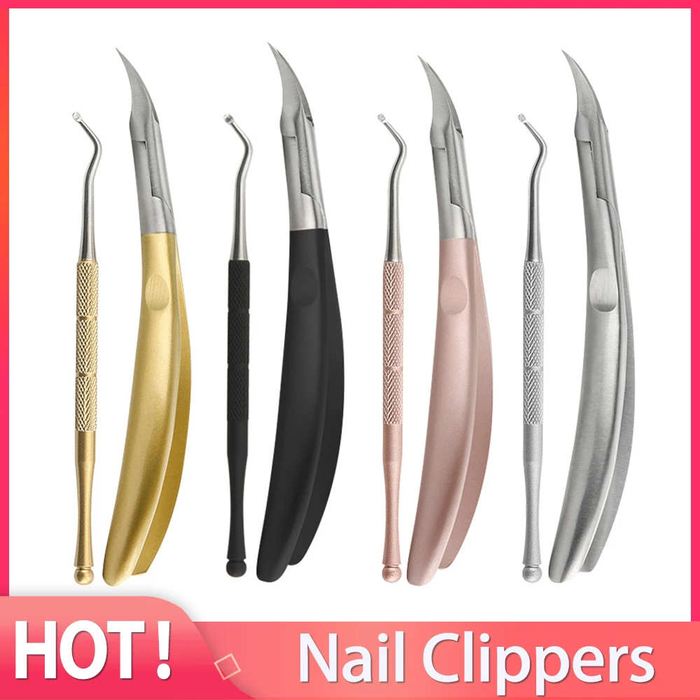 Paronychia Correction Stainless Steel Nail Clippers Toenail Trimmer Ingrown Pedicure Care Professional Cutter Nipper Tool