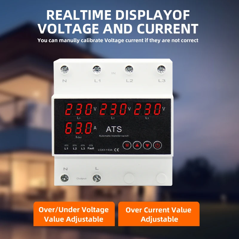 

Автоматический переключатель MJJ 63A 100A