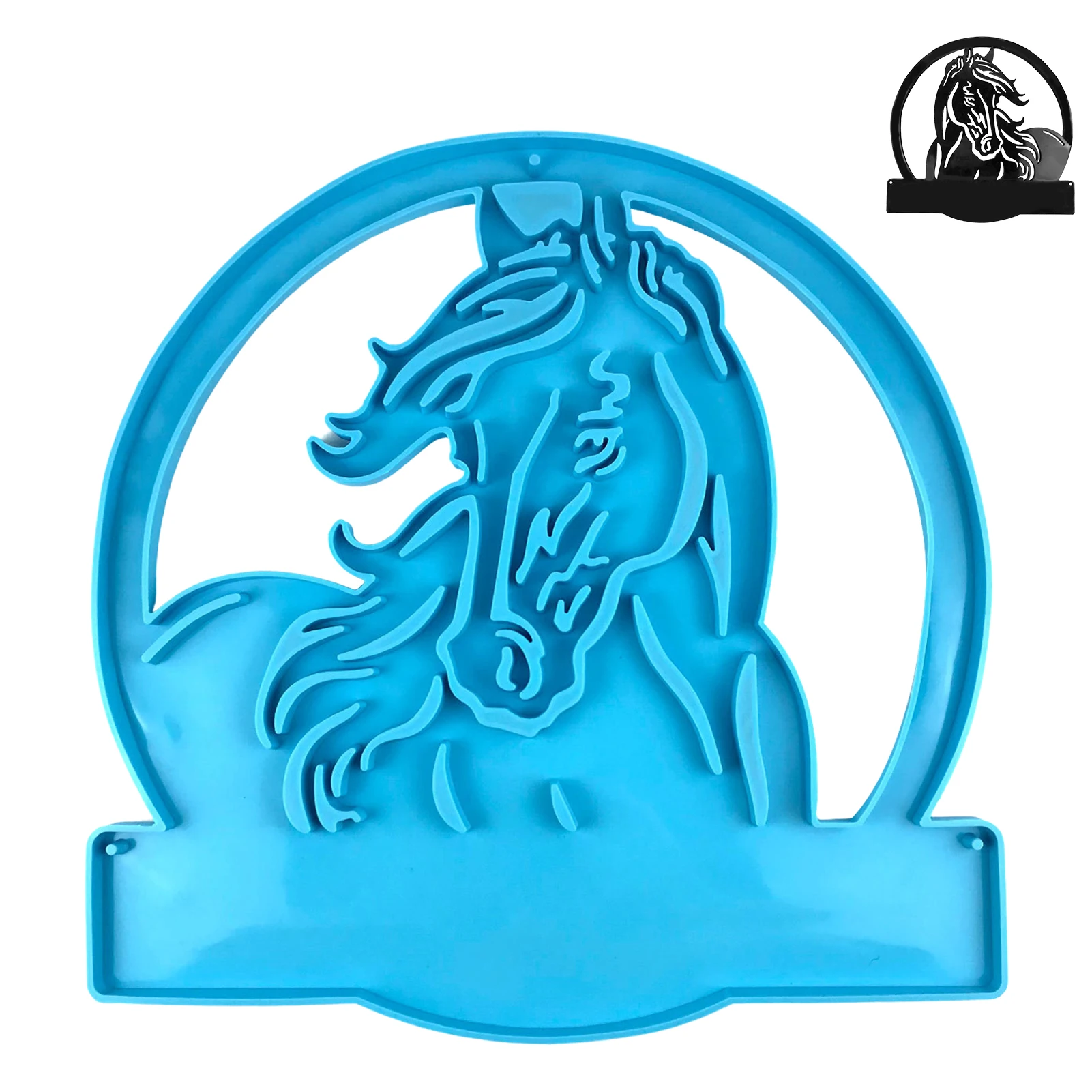 

Horse Molds SiliconeHorse Silicone Mold Farm Peeping Horse Artwork Mold Horse Wall Decor Garden Decoration Outdoor Indoor Patio