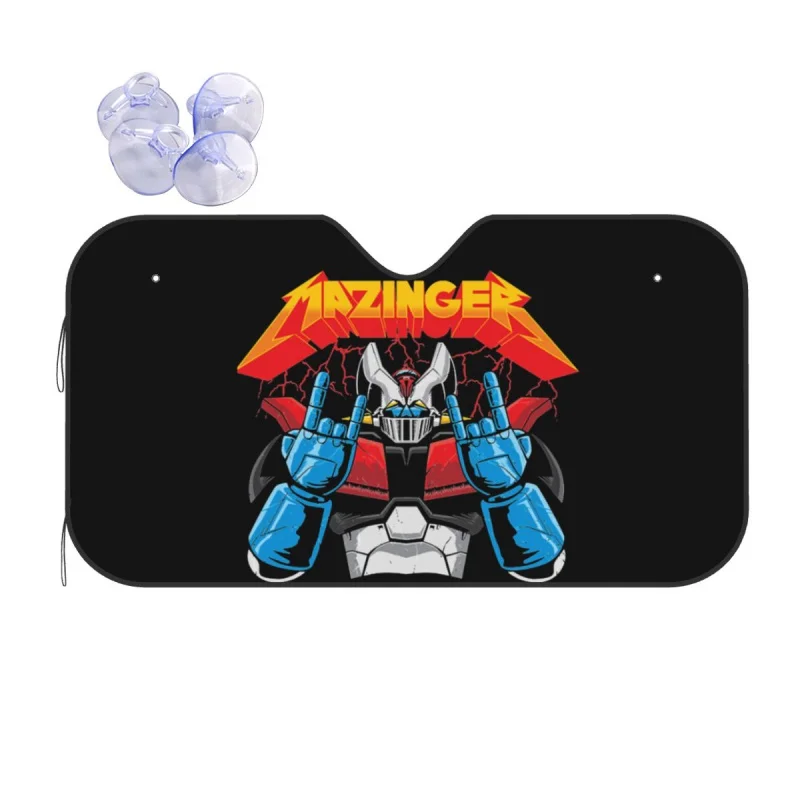

Mazinger Z Grendizer Awesome Sunshade Windscreen 70x130cm Goldorak Actarus Foils Car Sunshade Blinds
