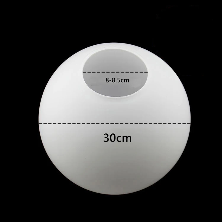 

Абажур белый стекло Pantalla Lampara D30cm D35cm D40cm D50cm