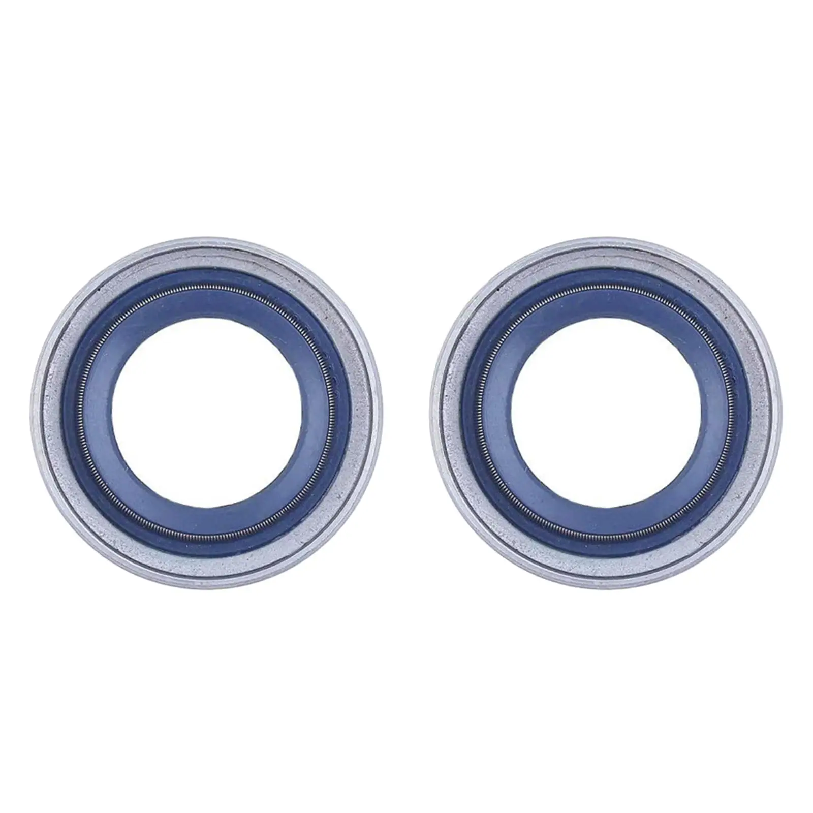 

2Pcs Metal Engine Oil Seal Set Kit Replacement Parts for 51 55 254 257 262 357 359 503260301 Accessory
