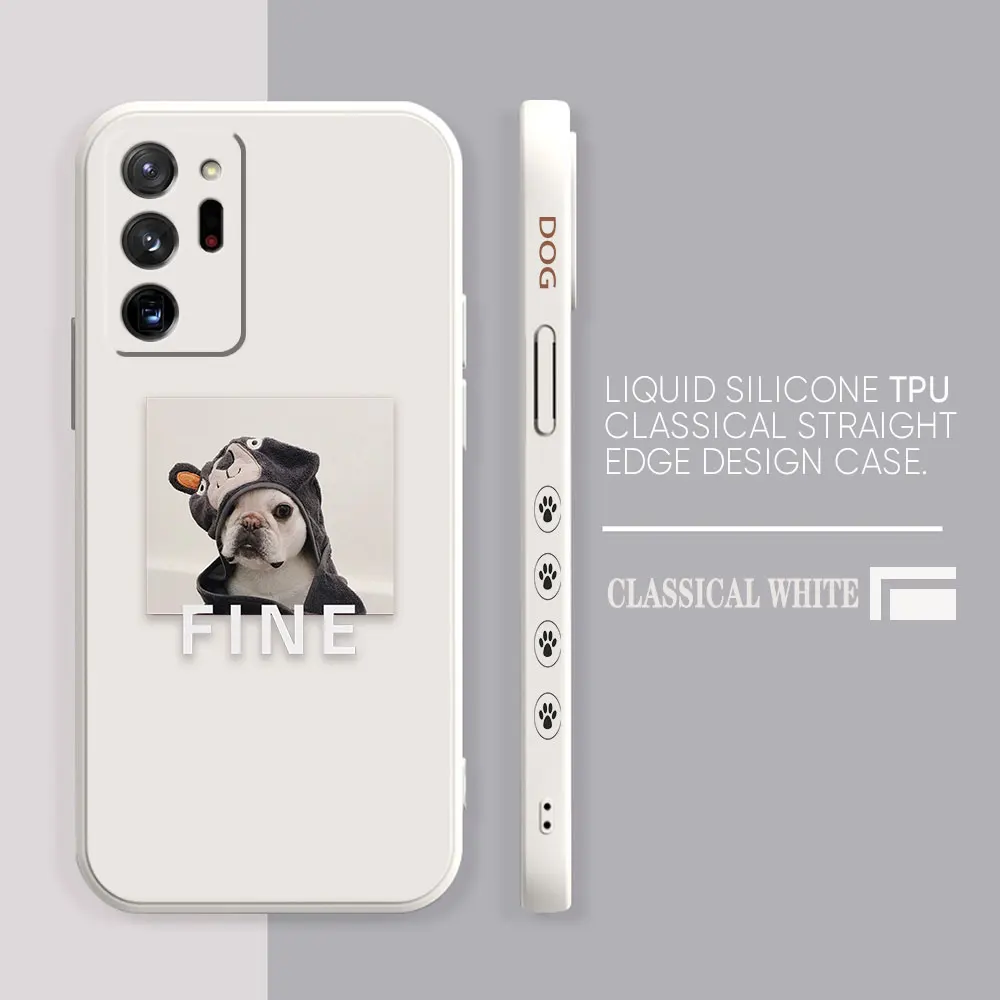 Case For Samsung Galaxy A90 A80 A70 A60 A50 A40 A30 A20S A20 A10 Note 20 10 M33 Pro Plus Lite Ultra 4G 5G Case  FIND Lovely Dog