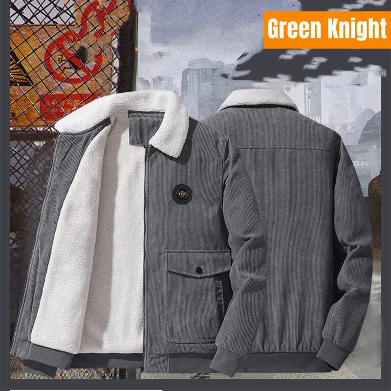 Abiti imbottiti in cotone da uomo autunno e inverno nuovi di alta qualità Peluche abiti da lavoro giacca a vento cappotto spesso