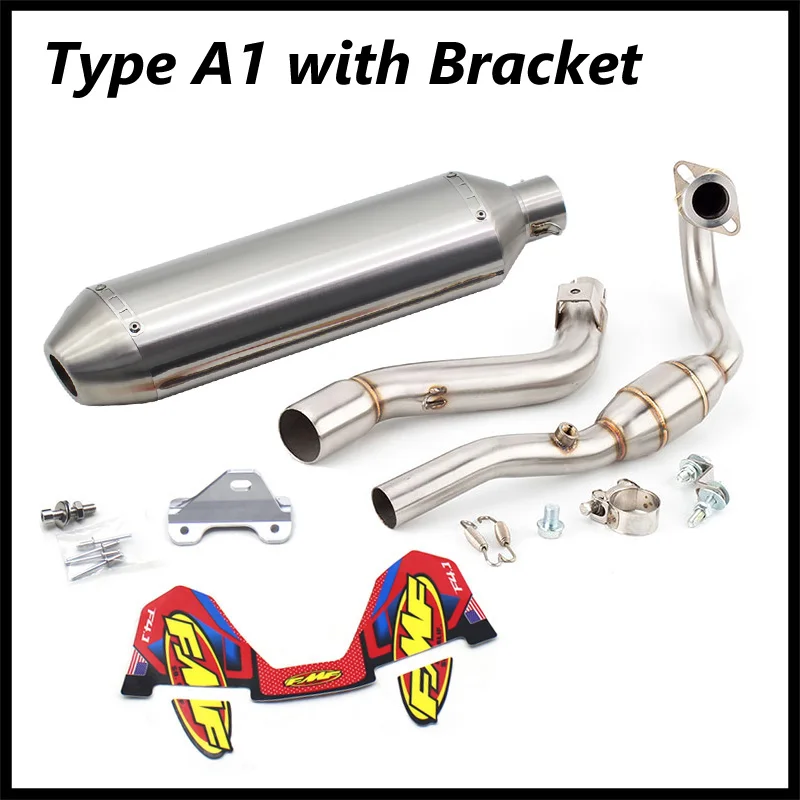 Для Honda CRF250L CRF250 Rally CRF250L 2017-2020 полная выхлопная система FMF мотоциклетный глушитель с насадками для трубок