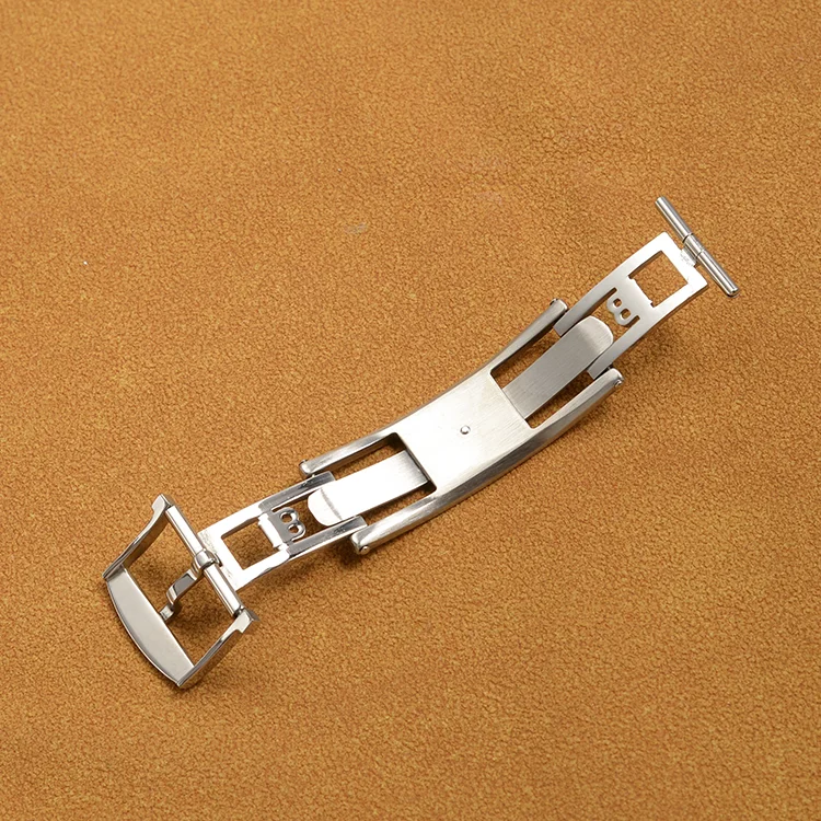 For Fit Blancpain Stainless Steel Metal Watch SILVER Strap Band Bracelet