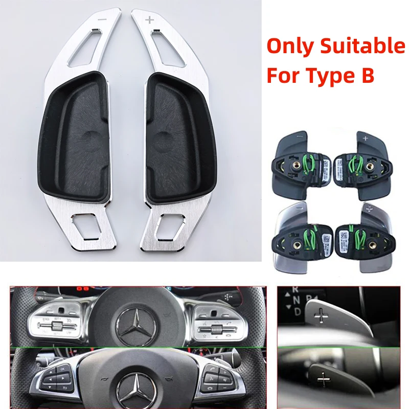 

Ручка Переключения Передач На Руль Для Mercedes-Benz A C-класса W177 V177 A200 A250 W205, Удлинитель Рычага КПП