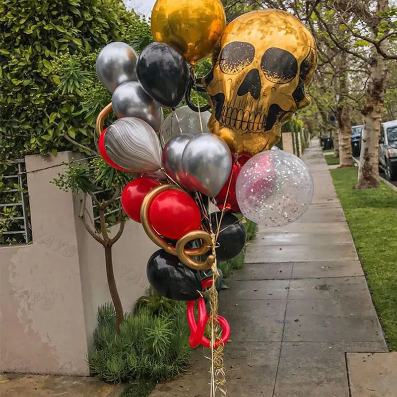 

Воздушные шары с изображением пиратского корабля, 50 шт.