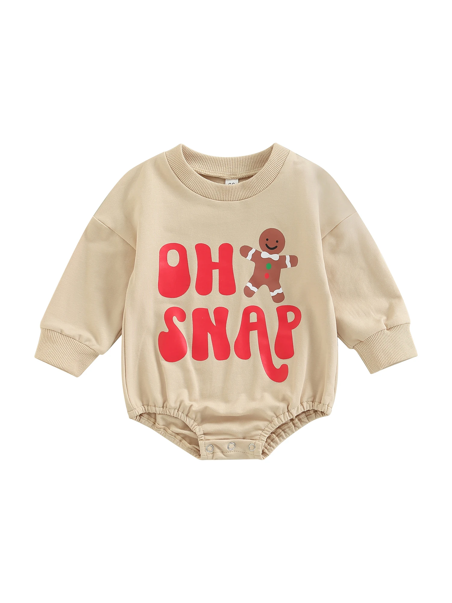 

Боди унисекс с длинным рукавом и рисунком деда мороза динозавра Осенняя зимняя одежда