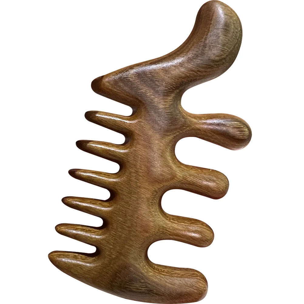 

Meridian Comb Portable Detangling Curly Hair Pick Sturdy Wooden Picks Combs
