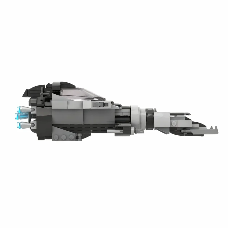 201 деталь MOC SW Landspeeder: Модель звездолета для сборки, конструктор, игрушка, подарок на праздник, архитектурная модель, развивающая творческие способности (art.: 3920db73ea419) - 3920db73ea419