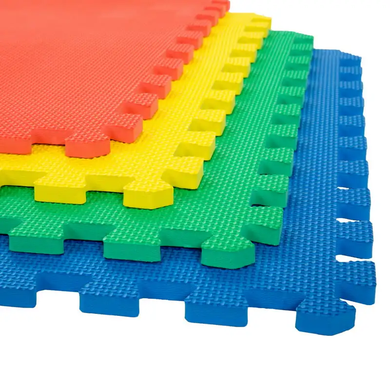 

Interlocking EVA Puzzle Foam Floor Tiles and Border Pieces