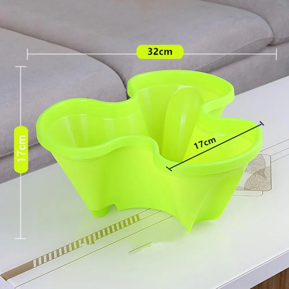 Практичный цветочный горшок переработанный дышащий противоударный