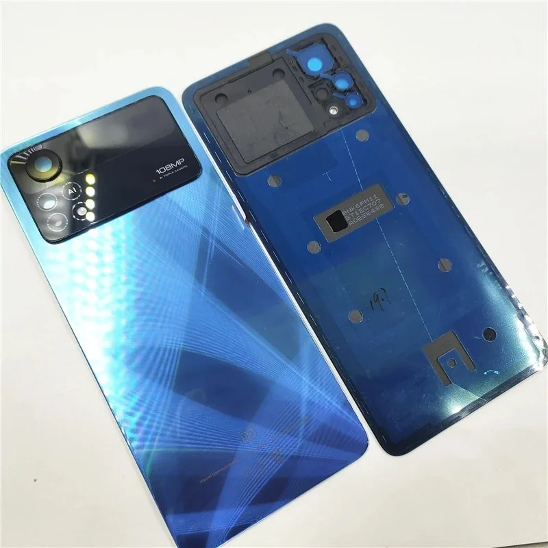 Фото Крышка аккумуляторного отсека BaNERYPAK A+++ для Xiaomi POCO X4 Pro 5G, задняя панель корпуса, запасная часть. №3