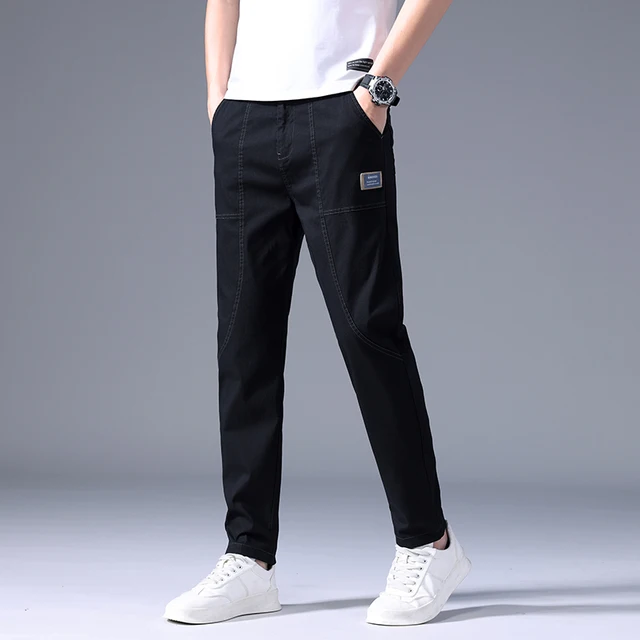 2022 New Summer Casual Pants Men Slacks 