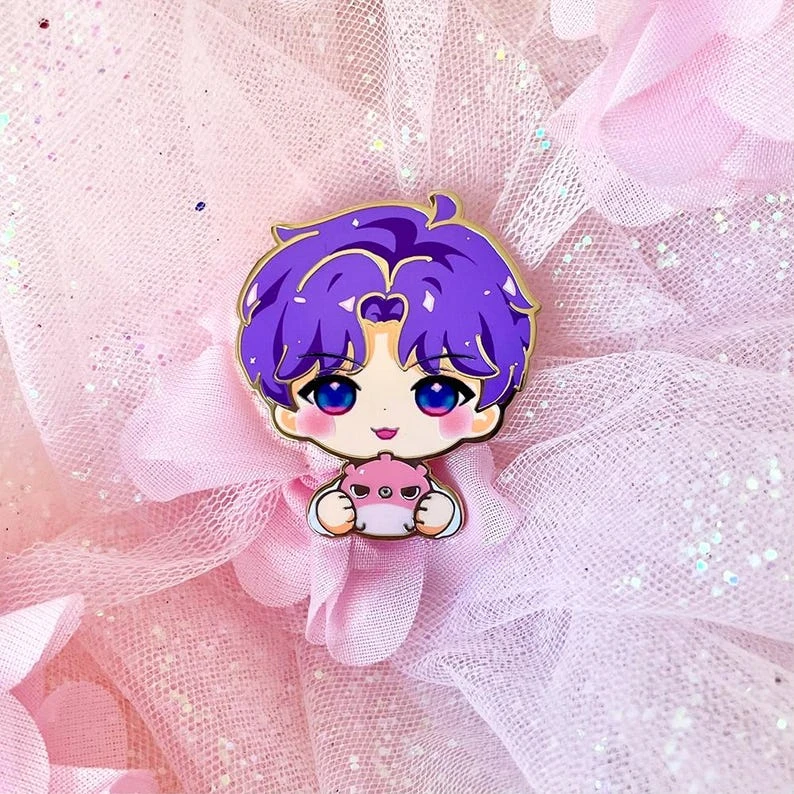 Эмалированные булавки LAD's Zayne Xavier Rafayel Sylus Mascot