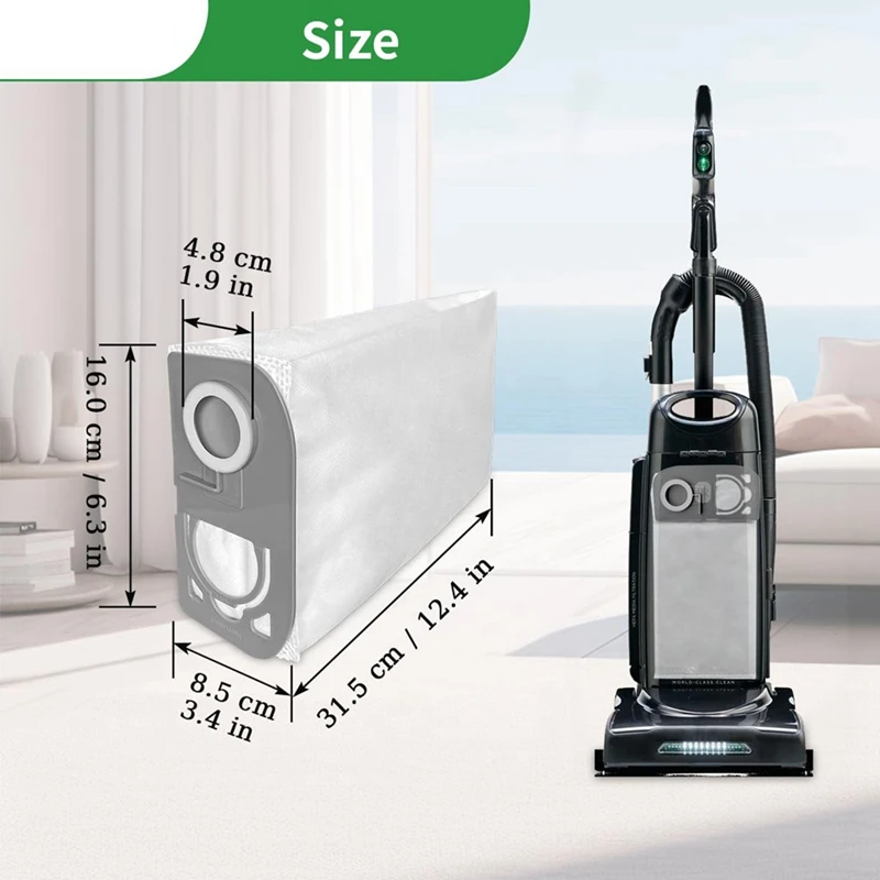 8 шт. пылесборники для пылесоса Riccar R25 Series R25S R25D R25P