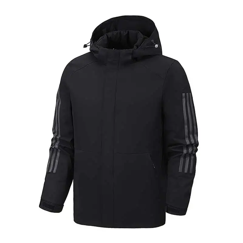 

6XL Winter Parka Men Thick Plush Warm Jackets Coat Men Windproof Lightweight Down Jackets For Men Casual Hooded Down Coat Male