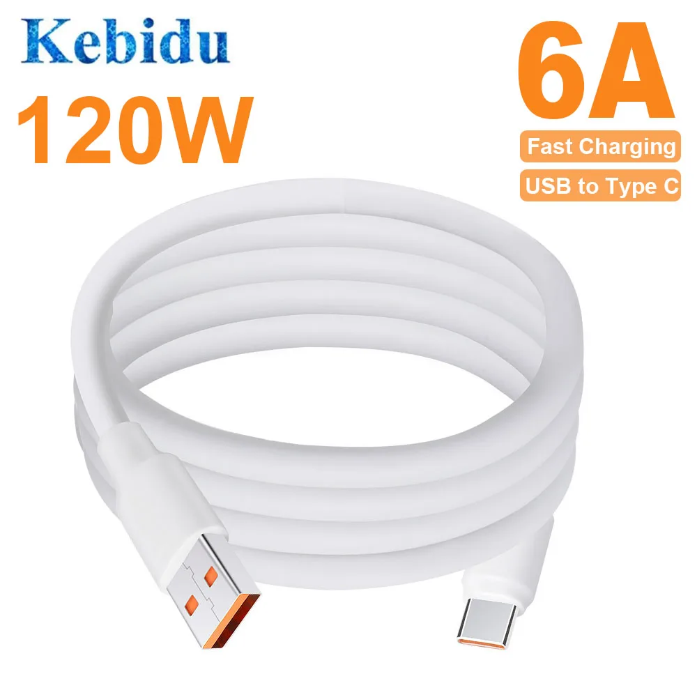 USB-кабель для быстрой зарядки 120 Вт 6 А