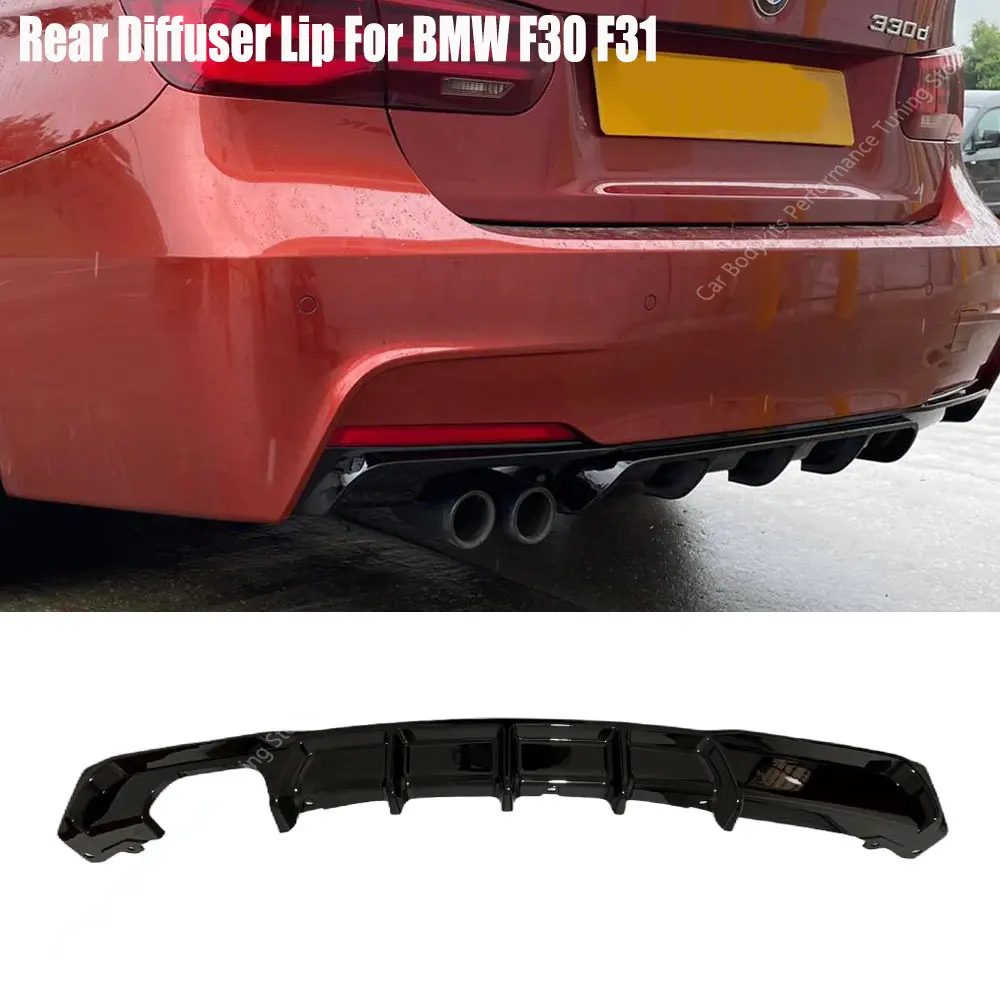 

Диффузор для Bmw F30 F31, разветвитель для губ заднего бампера 3 серии 318d 320d 325d 330i 330d 340i 2012-2019