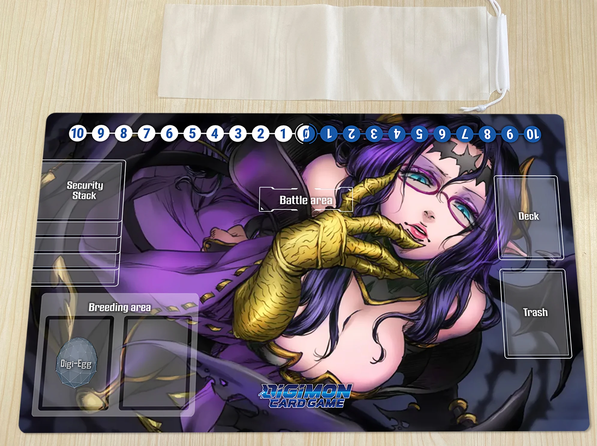 

Игровой коврик Digimon Lilithmon, коврик для настольной игры DTCG, геймпад, игровой коврик для торговых карт, персонализированный Аниме Коврик для мыш...