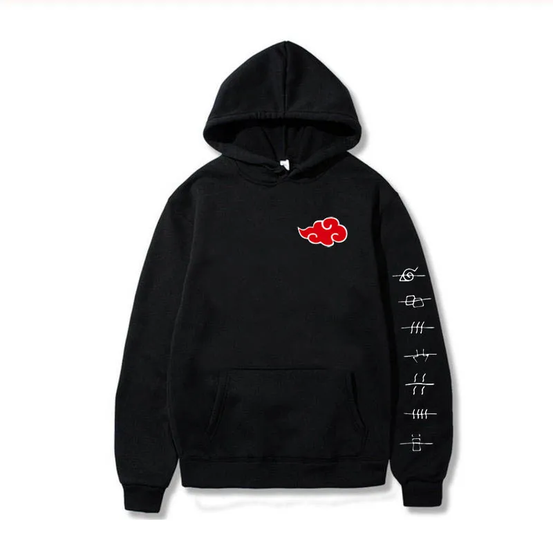 

Japan Anime Cloud Symbols Print Men Hoodies Sweatshirt Streetwear Hoodie Men Women Oversized Sweatshirt Pullover Hoodies