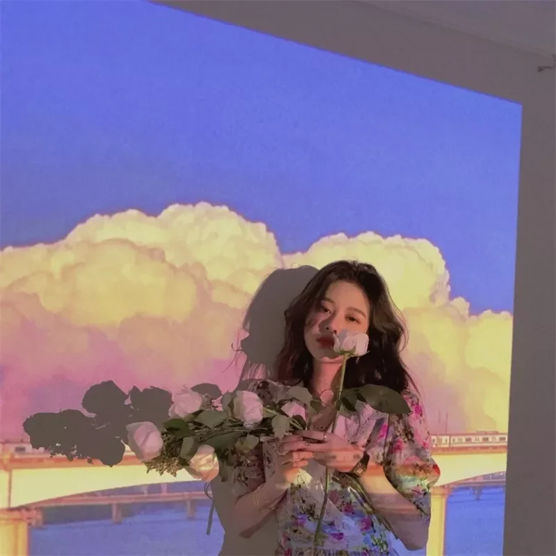 

Scenery Projection Lamp Birthday Party Background Wall Photo Props Sea Clouds Landscape Projector Light Room Lights Decor