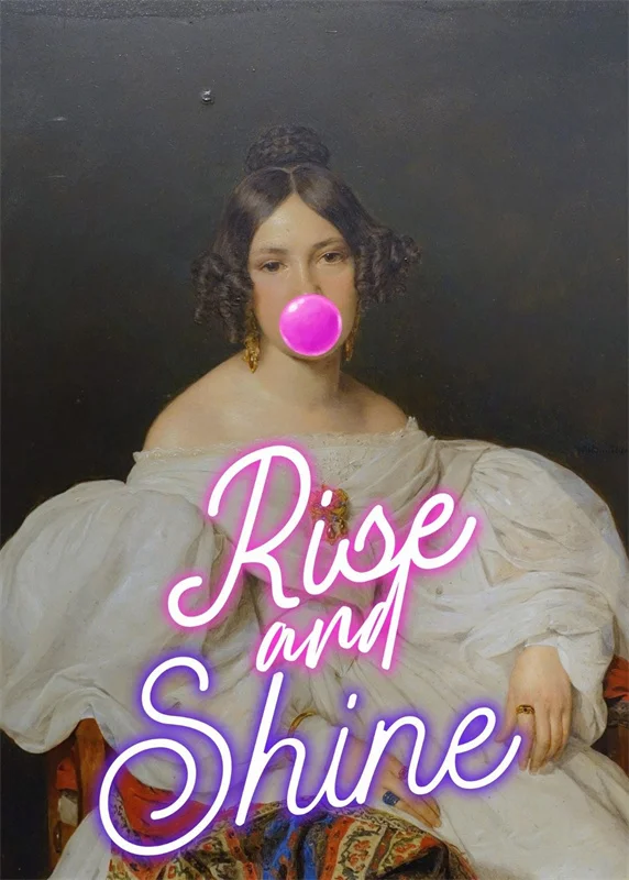 

Настенное искусство Fashionista Современный холст