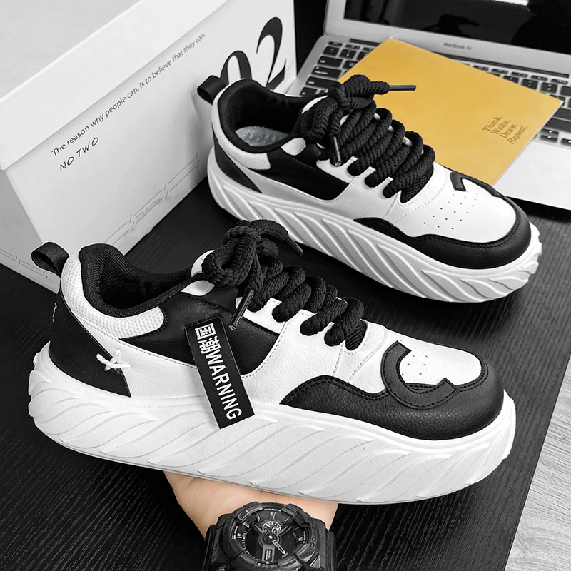 

Men's Causal Low Top Skate Shoes Breathable Lightweight Non-Slip Sneakers Comfort Fit Walking Shoes for Male