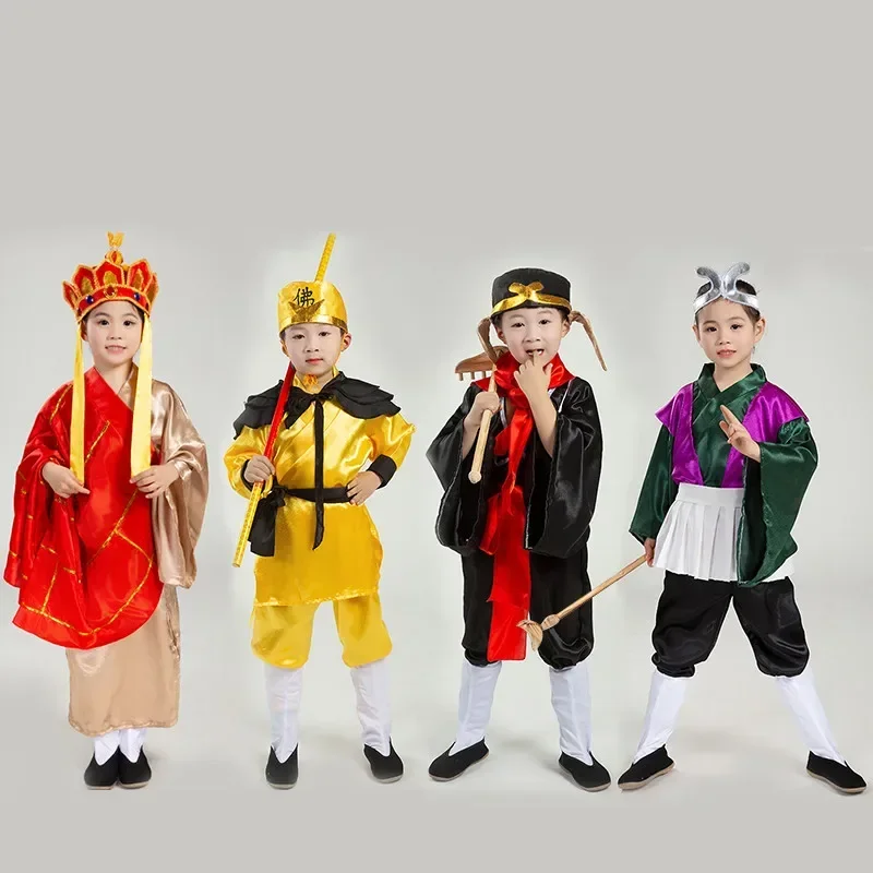 Костюм Путешествие на Запад для взрослых Zhu Bajie Sun wukong костюм монаха косплея