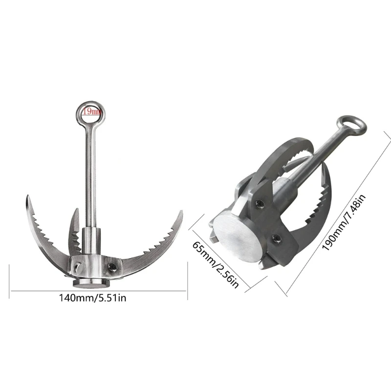 Крюк для кемпинга с летающим когтем стальной крюк металлический скалолазания